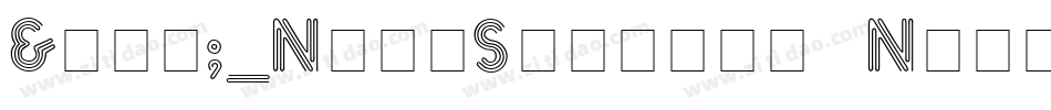 &_NearSighted Normal字体转换